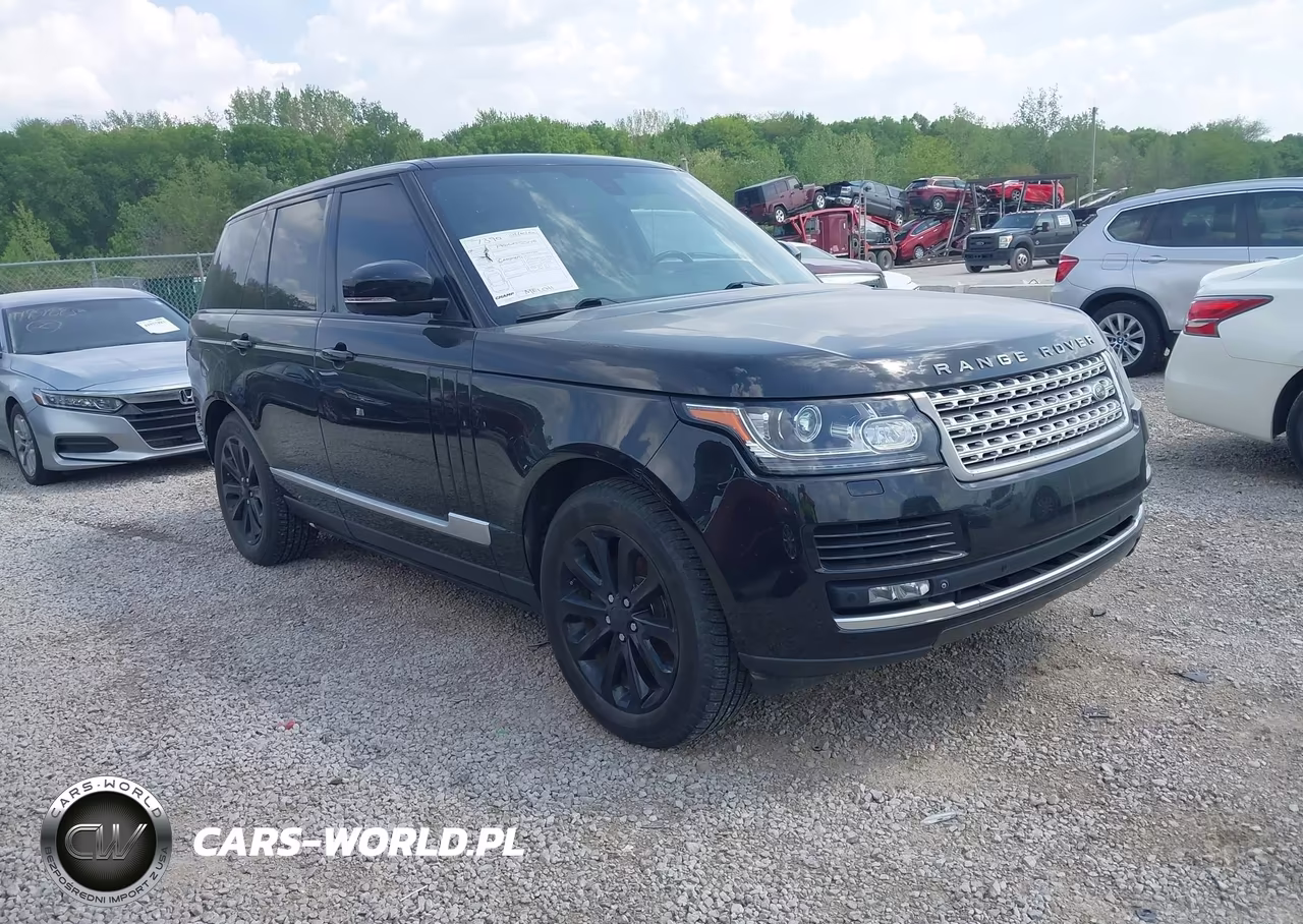 2015 Land Rover Range Rover 3.0L V6 Supercharged Hse