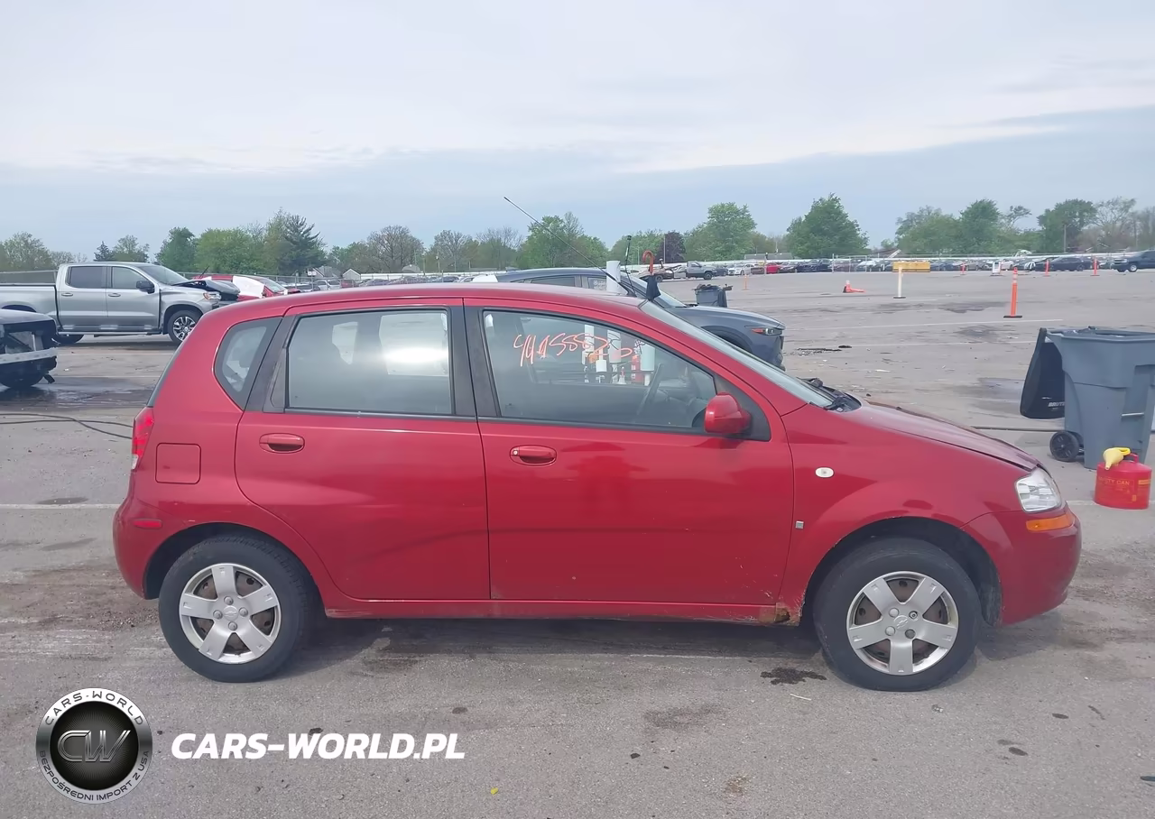 2007 Chevrolet Aveo 5 Ls VIN:KL1TD66607B715687 - 13