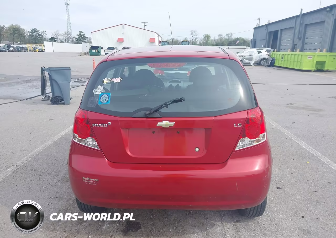 2007 Chevrolet Aveo 5 Ls VIN:KL1TD66607B715687 - 16