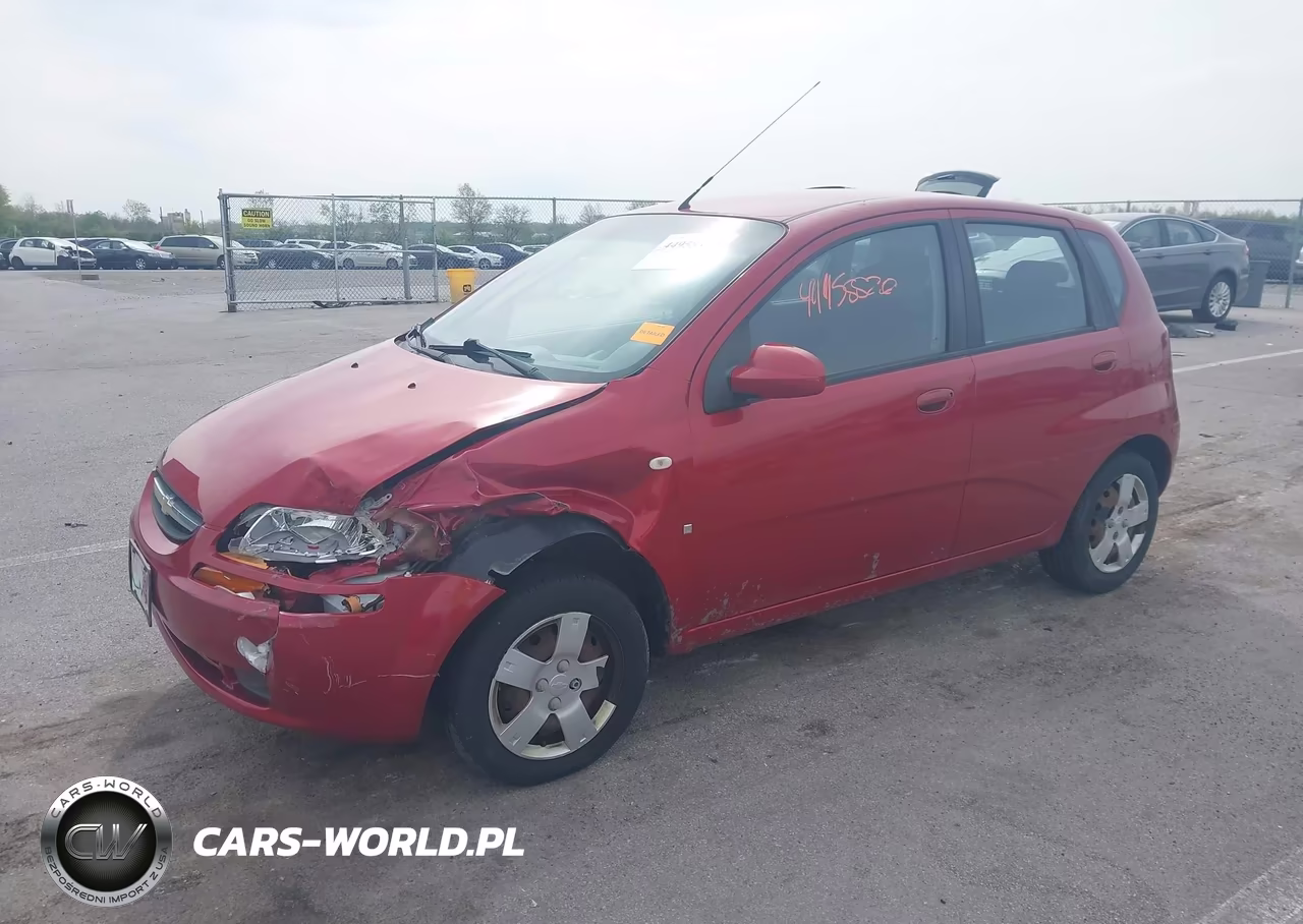 2007 Chevrolet Aveo 5 Ls VIN:KL1TD66607B715687 - 2