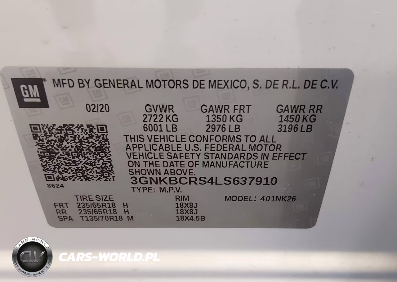 2020 Chevrolet Blazer Fwd 2Lt VIN:3GNKBCRS4LS637910 - 9