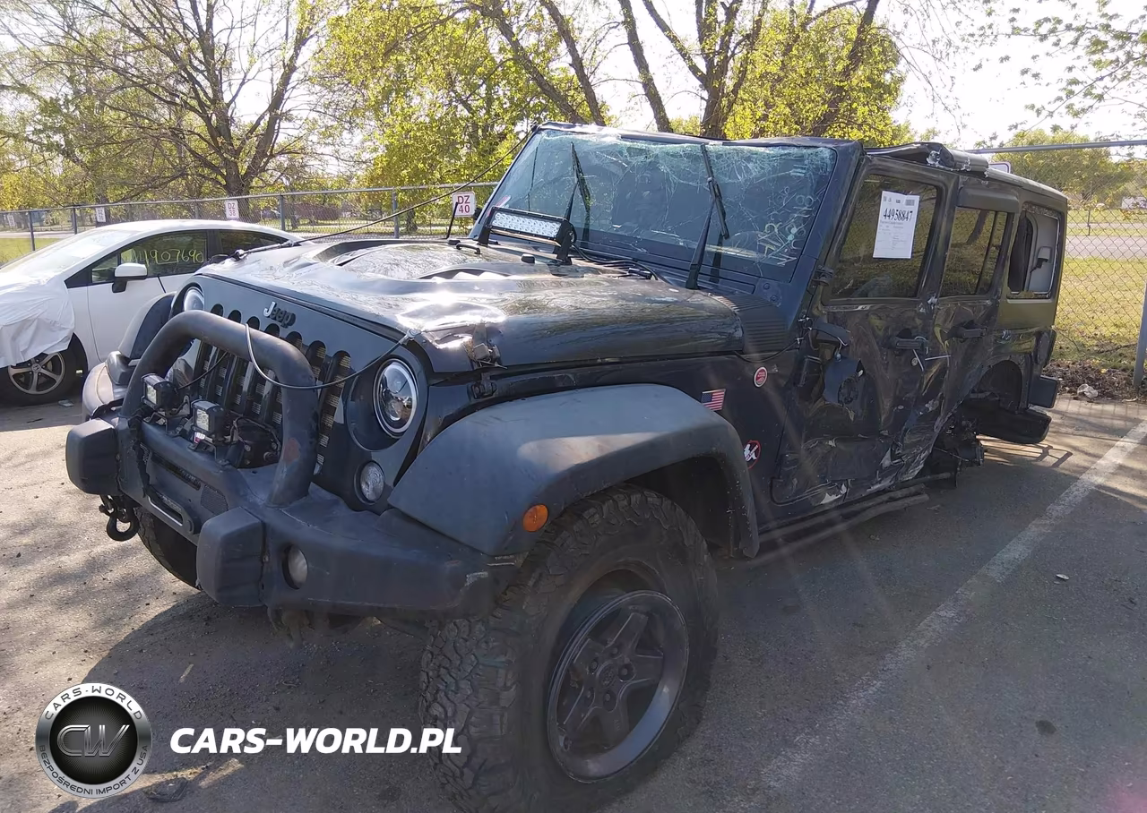 2016 Jeep Wrangler Unlimited Rubicon Hard Rock VIN:1C4HJWFG6GL348918 - 2