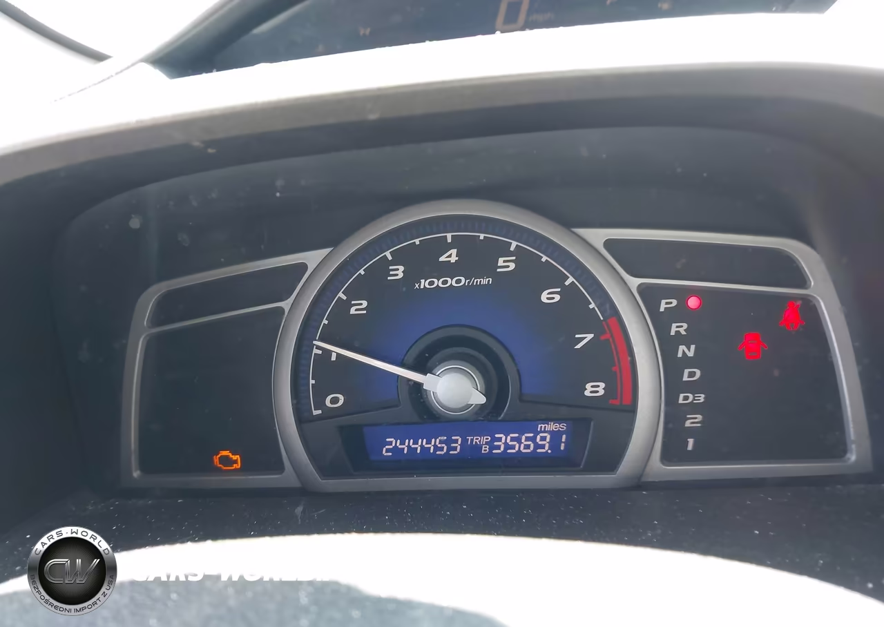 2008 Honda Civic Lx VIN:2HGFG126X8H527453 - 7