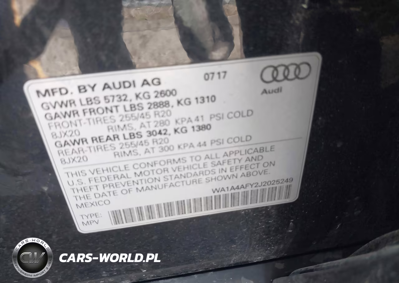 2018 Audi Sq5 3.0T Premium Plus VIN:WA1A4AFY2J2025249 - 9