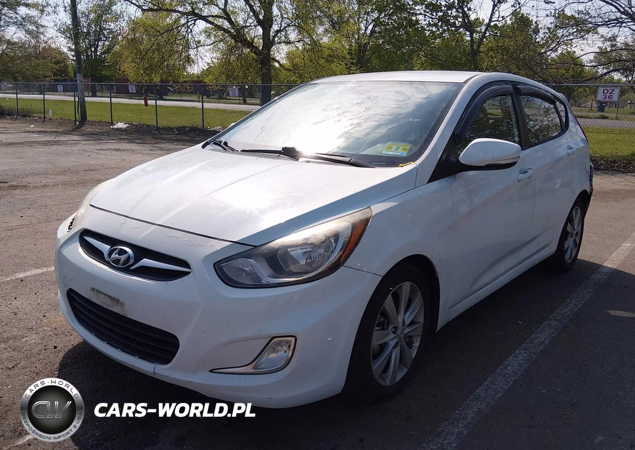 2013 Hyundai Accent Se VIN:KMHCU5AE8DU075418 - 2