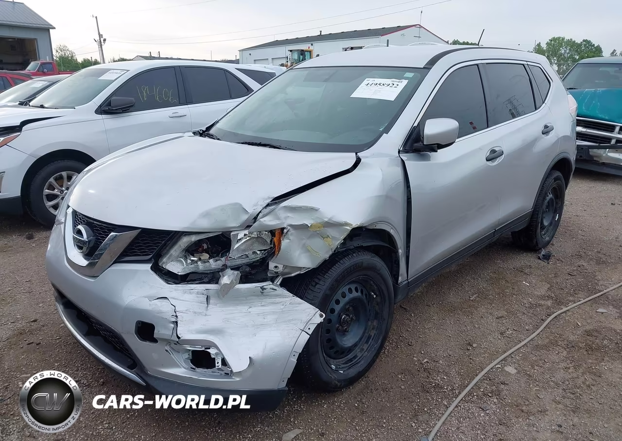 2016 Nissan Rogue S-Sl-Sv VIN:JN8AT2MV4GW137502 - 2