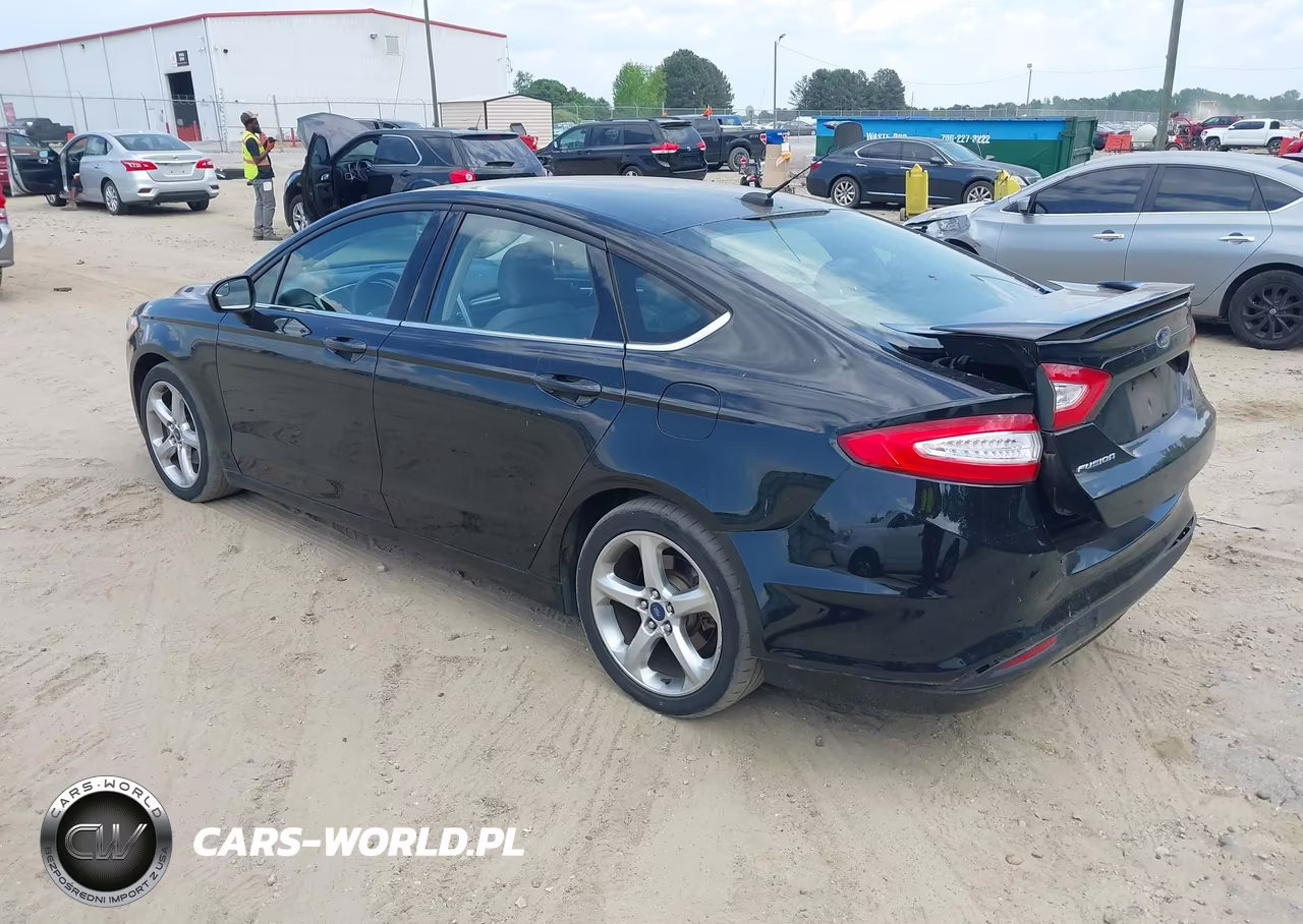 2016 Ford Fusion S VIN:3FA6P0G71GR210437 - 3