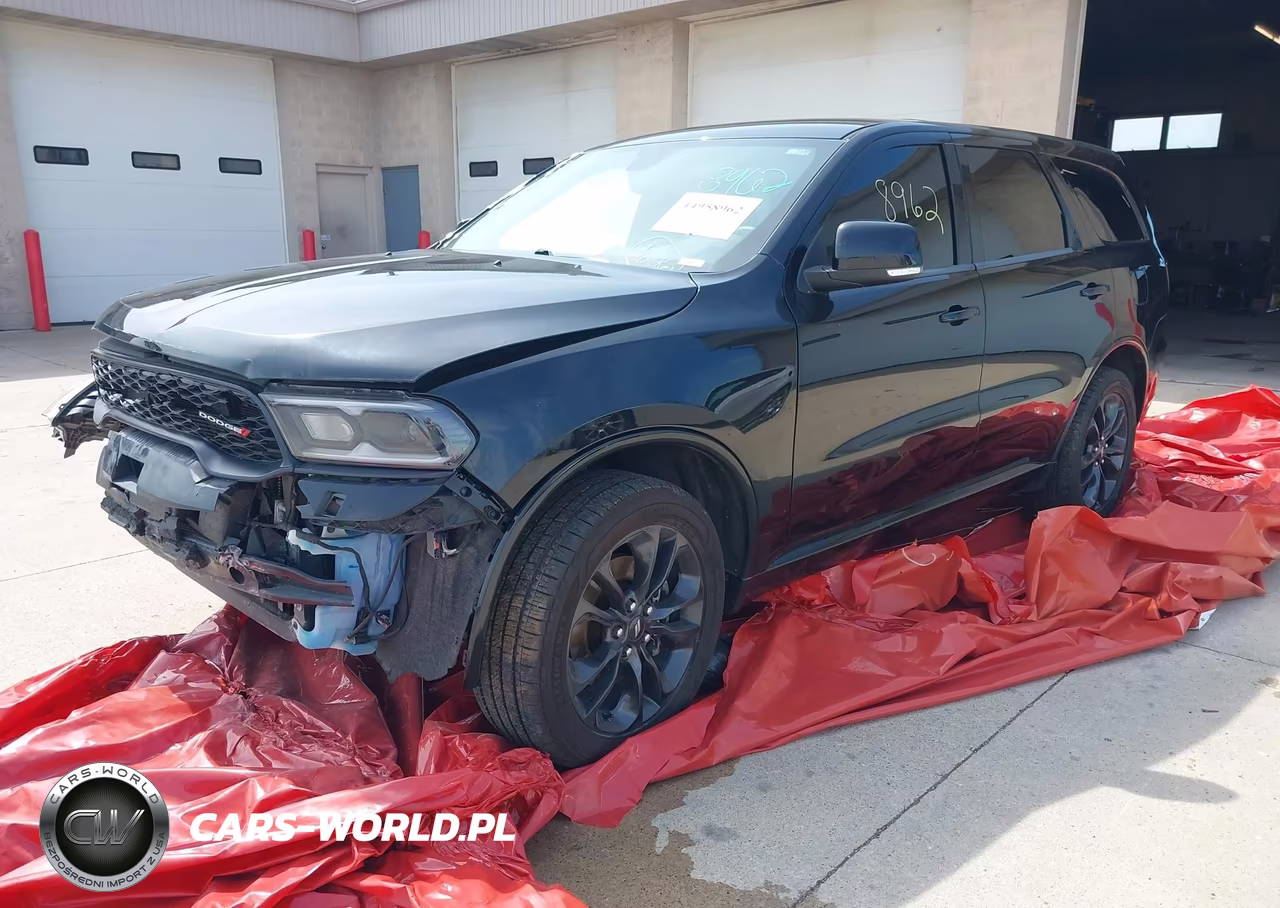 2021 Dodge Durango Gt Plus Awd VIN:1C4RDJDG7MC865013 - 2