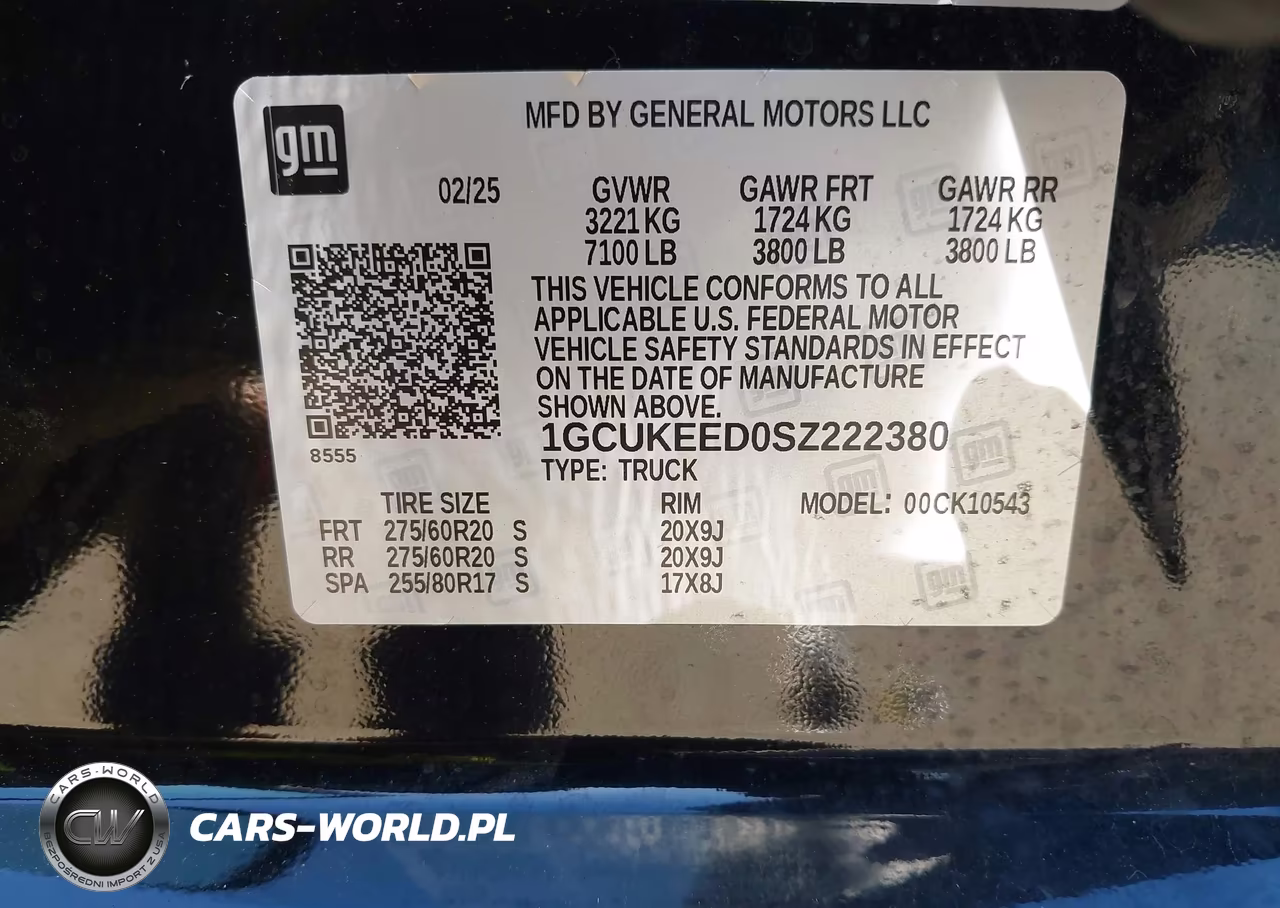 2025 Chevrolet Silverado 1500 4Wd Short Bed Rst VIN:1GCUKEED0SZ222380 - 9