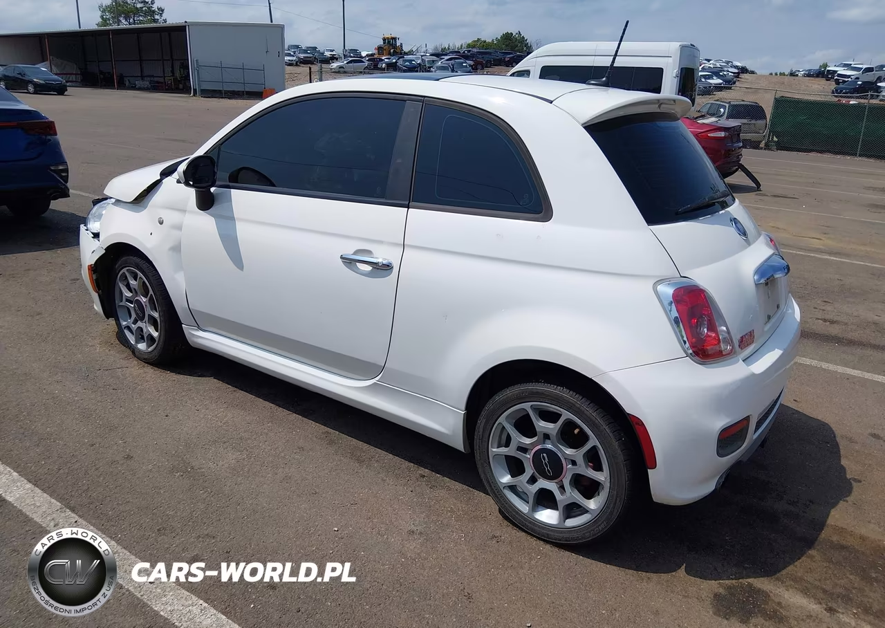 2012 Fiat 500 Sport VIN:3C3CFFBR7CT187825 - 3