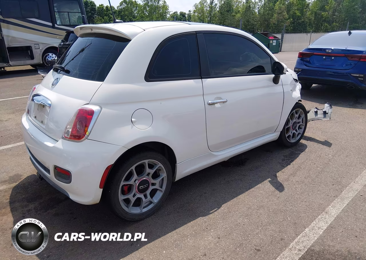 2012 Fiat 500 Sport VIN:3C3CFFBR7CT187825 - 4
