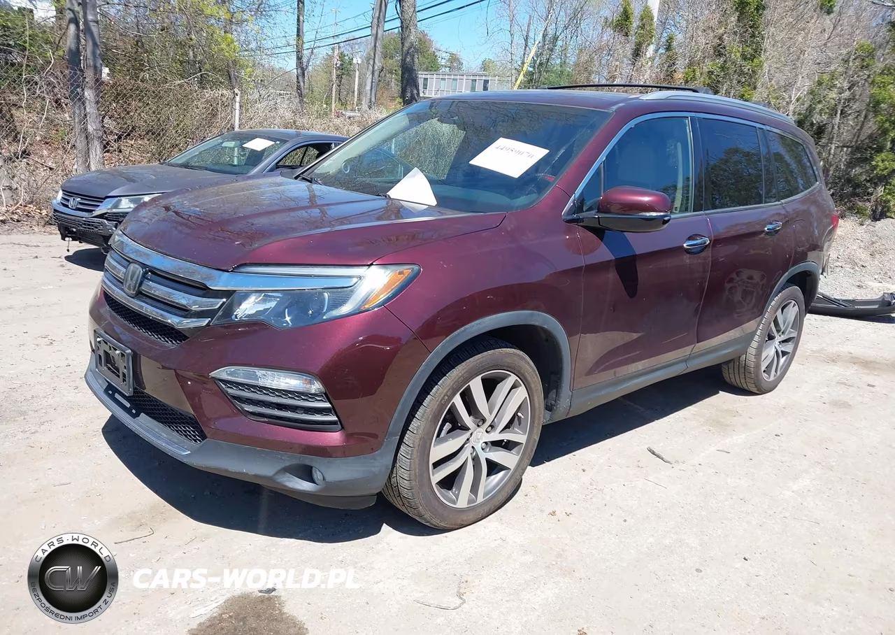 2016 Honda Pilot Elite VIN:5FNYF6H05GB128402 - 2