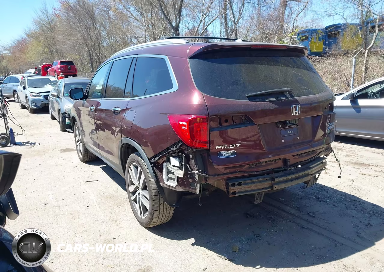 2016 Honda Pilot Elite VIN:5FNYF6H05GB128402 - 3