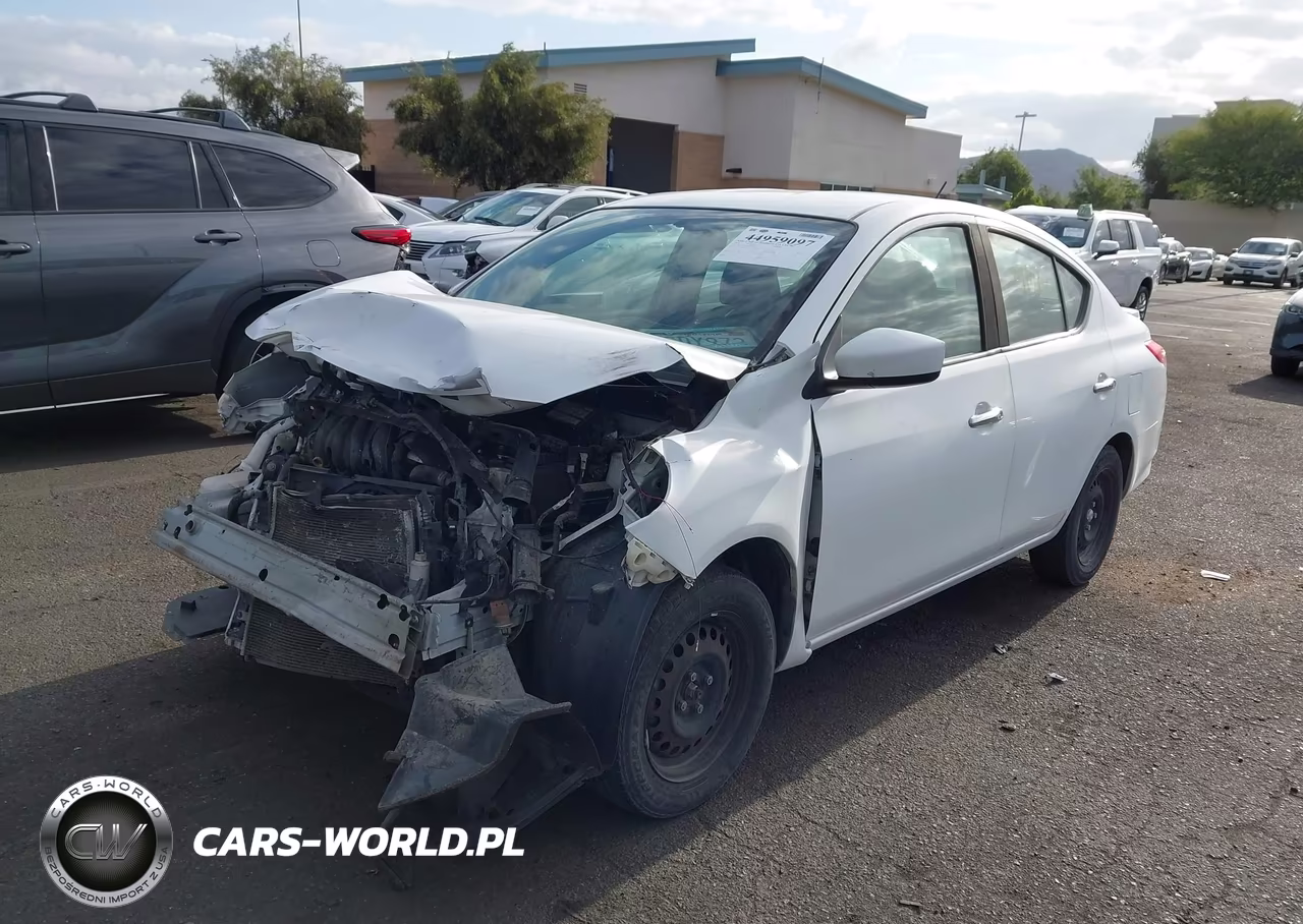 2019 Nissan Versa 1.6 Sv VIN:3N1CN7AP1KL876345 - 2