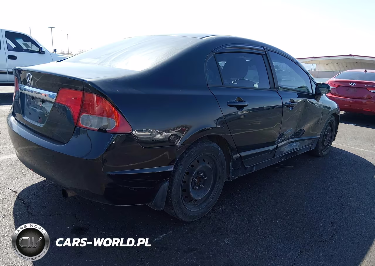 2009 Honda Civic Lx VIN:19XFA16599E008926 - 4