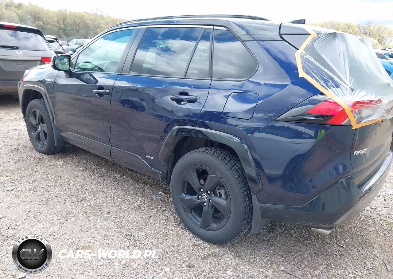 2020 Toyota Rav4 Hybrid Xse VIN:4T3EWRFV0LU003623 - 3