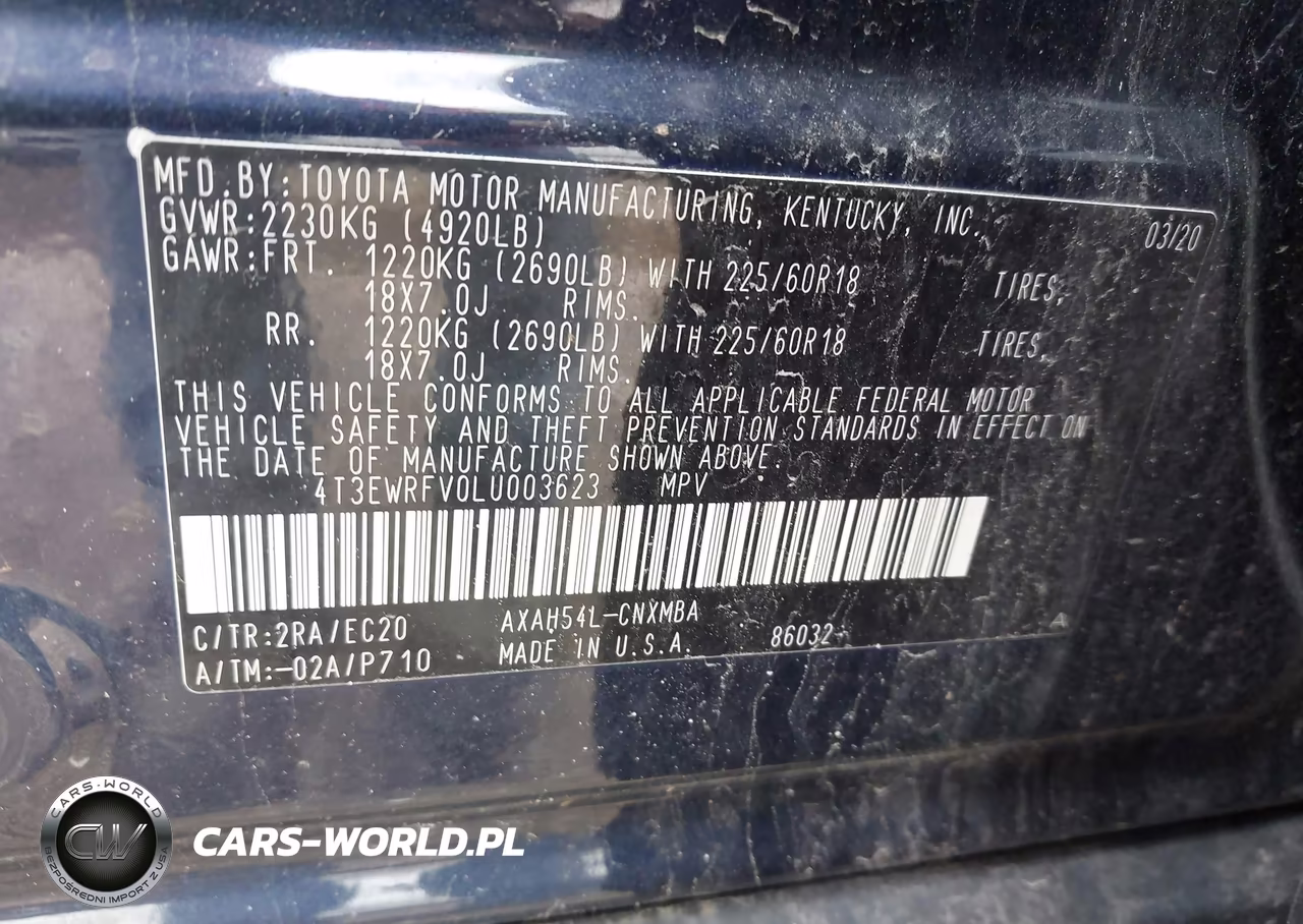 2020 Toyota Rav4 Hybrid Xse VIN:4T3EWRFV0LU003623 - 9