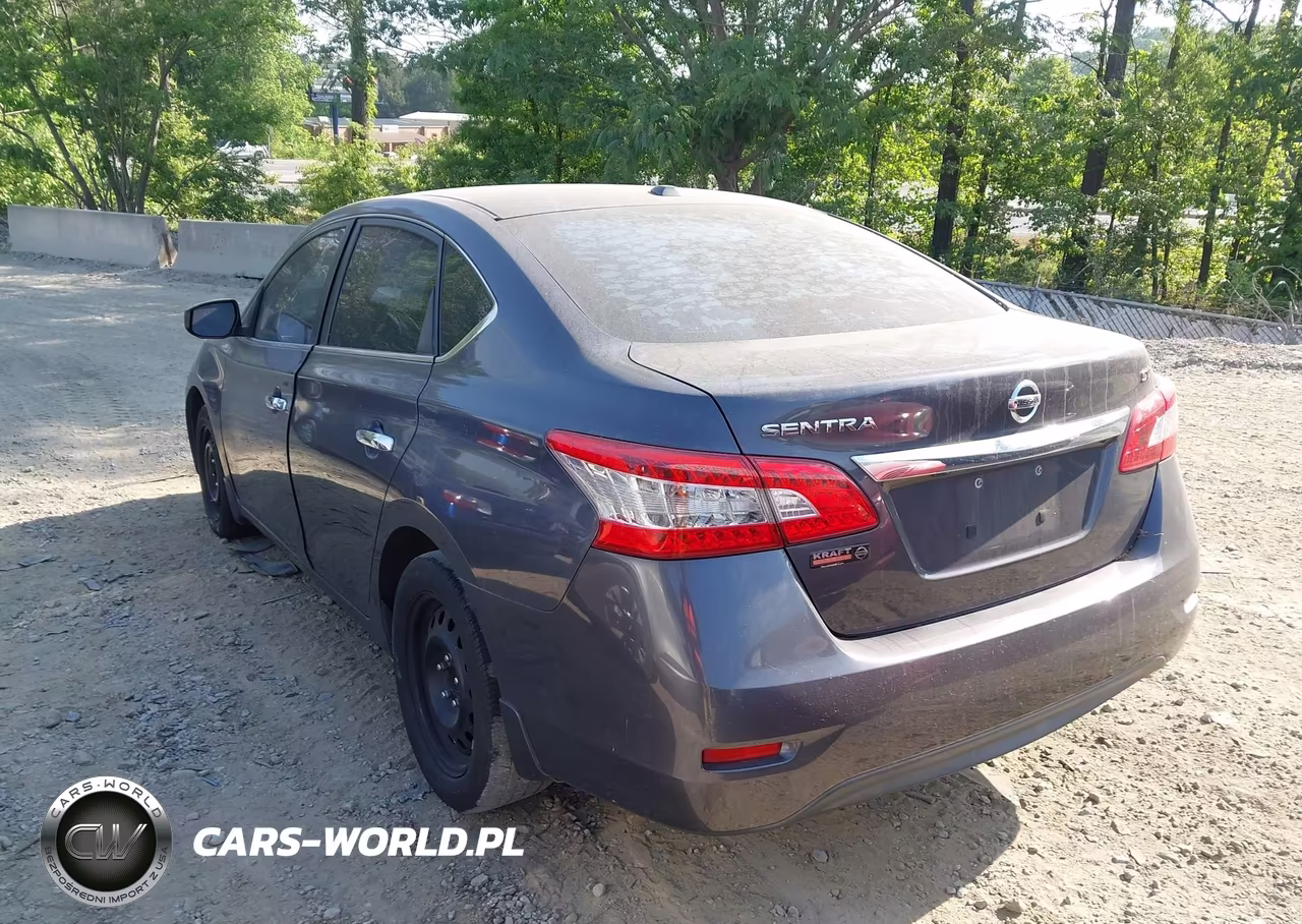 2015 Nissan Sentra Sv VIN:3N1AB7AP3FL673673 - 3