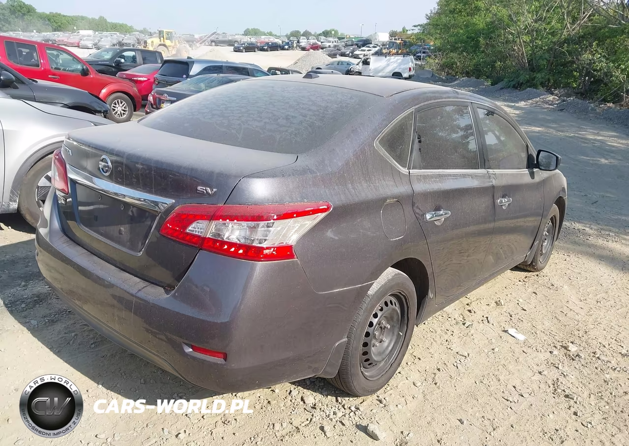 2015 Nissan Sentra Sv VIN:3N1AB7AP3FL673673 - 4