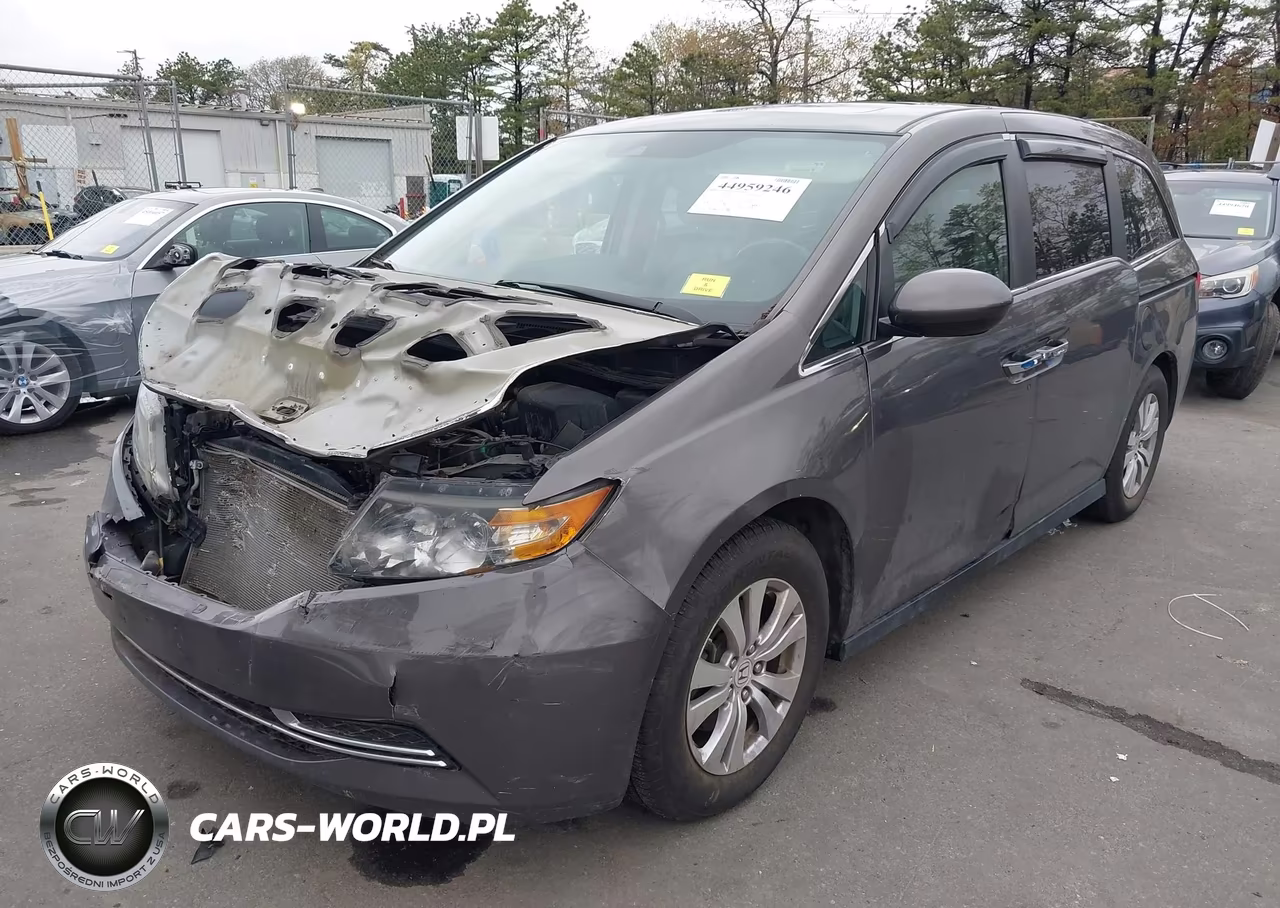 2016 Honda Odyssey Ex-L VIN:5FNRL5H65GB065748 - 2