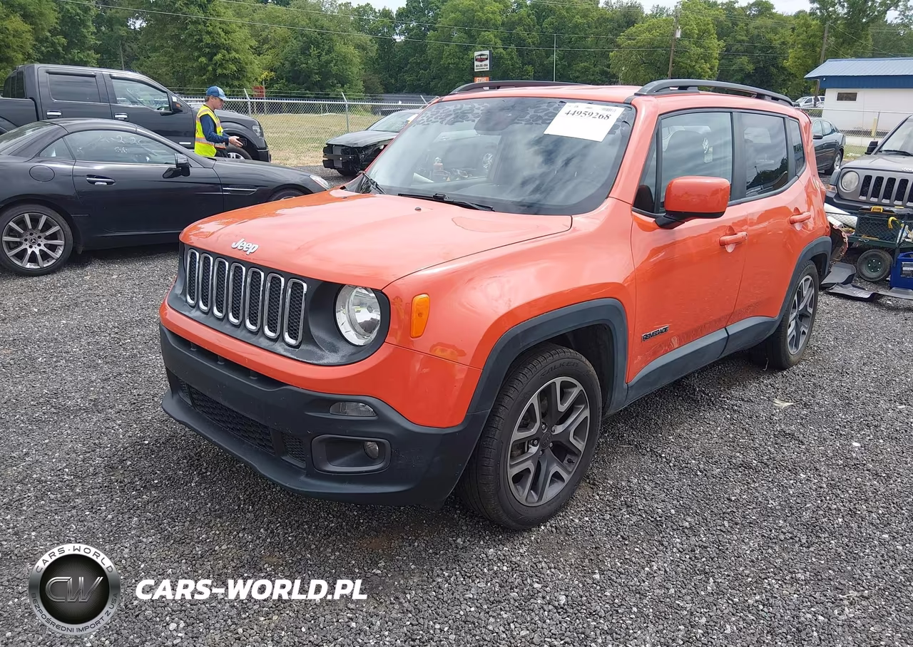 2017 Jeep Renegade Latitude Fwd VIN:ZACCJABB3HPE51976 - 2