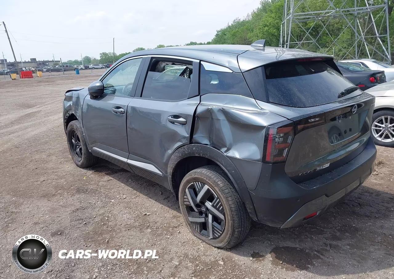 2025 Nissan Kicks Sv Fwd VIN:3N8AP6CAXSL432564 - 3
