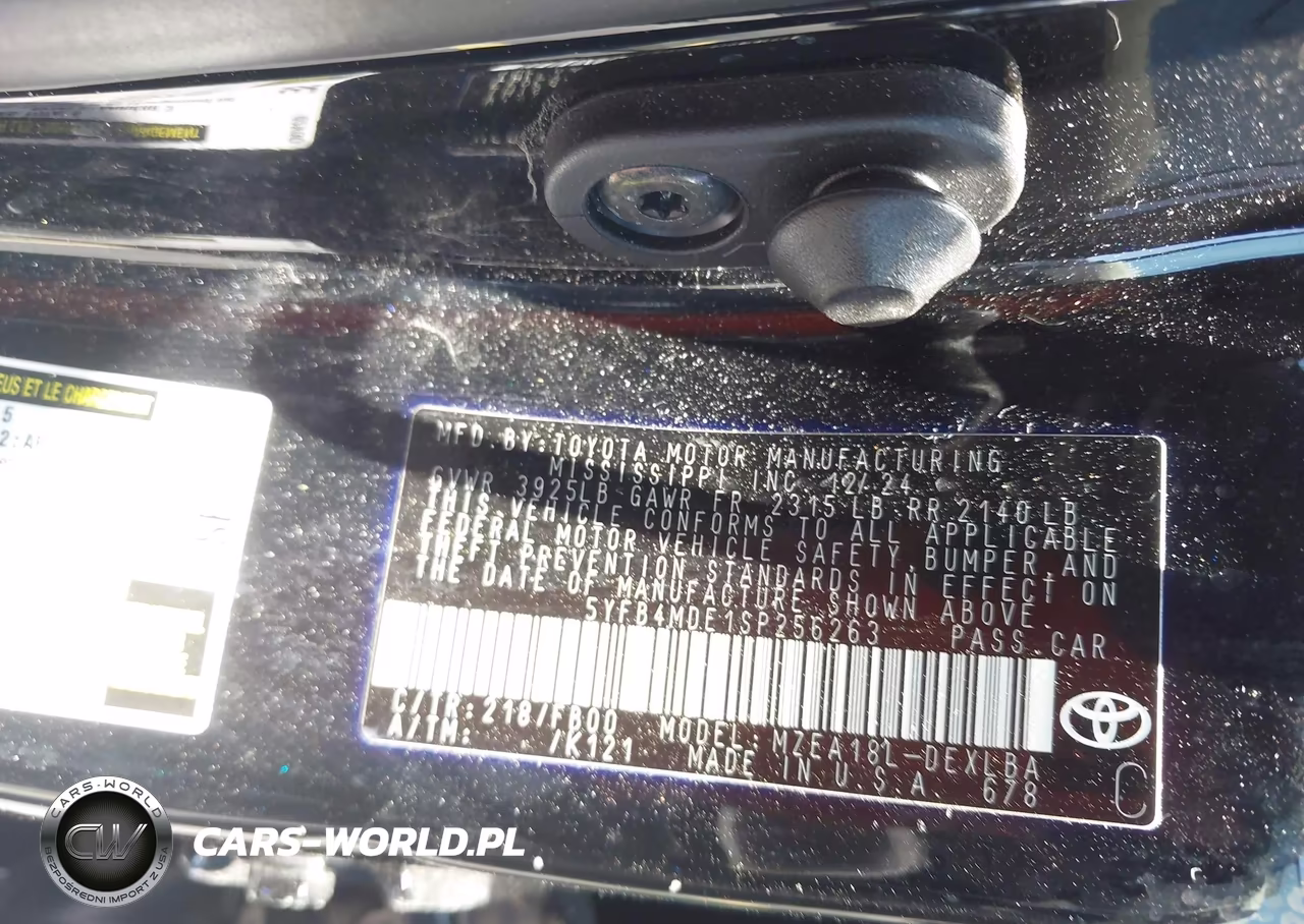 2025 Toyota Corolla Le VIN:5YFB4MDE1SP256263 - 9