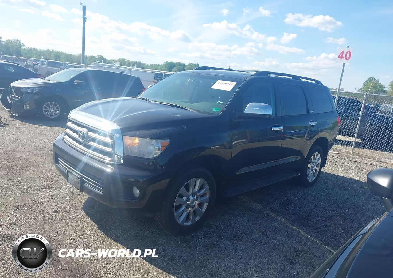 2008 Toyota Sequoia Platinum 5.7L V8 VIN:5TDBY67A08S023015 - 2