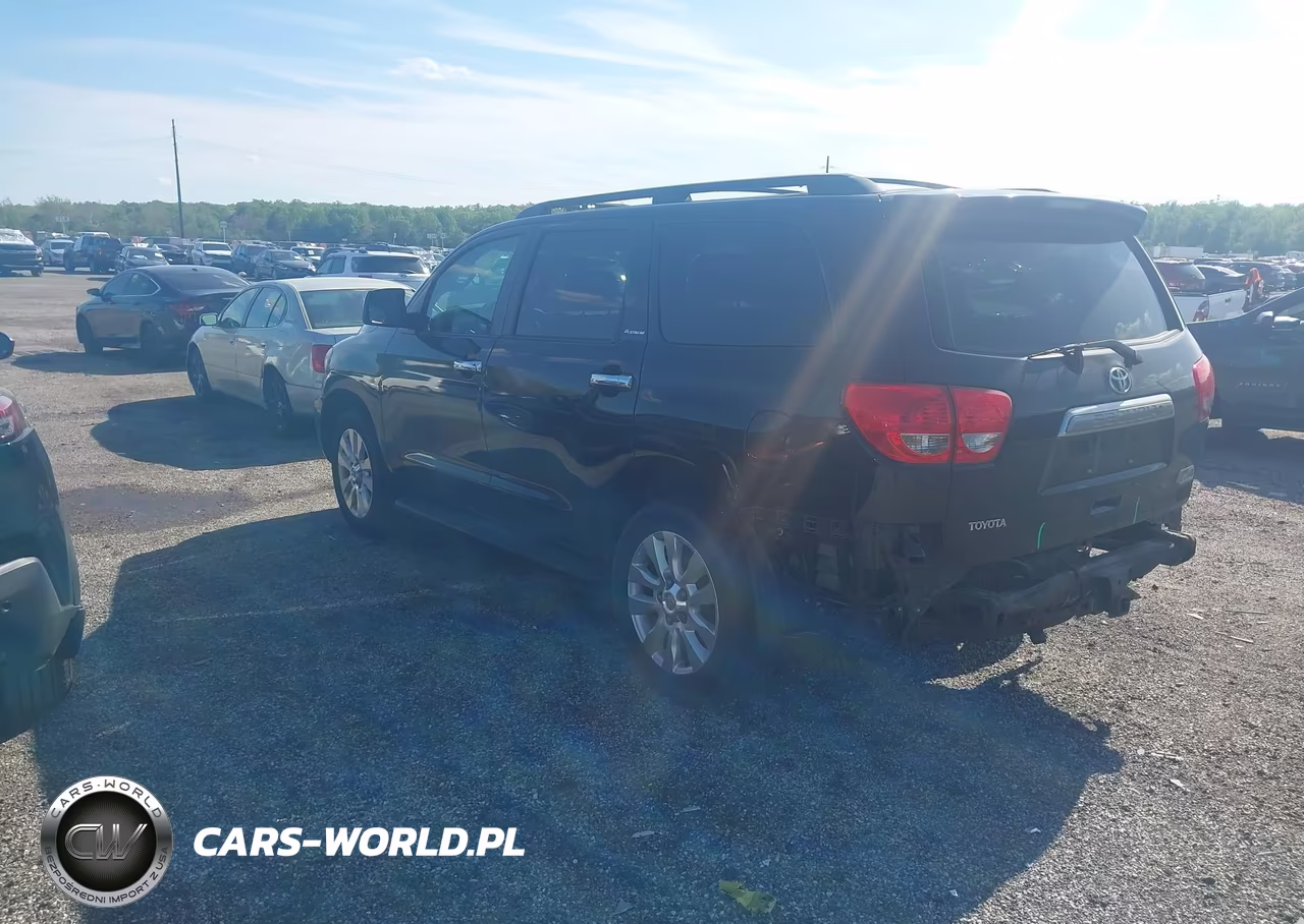 2008 Toyota Sequoia Platinum 5.7L V8 VIN:5TDBY67A08S023015 - 3