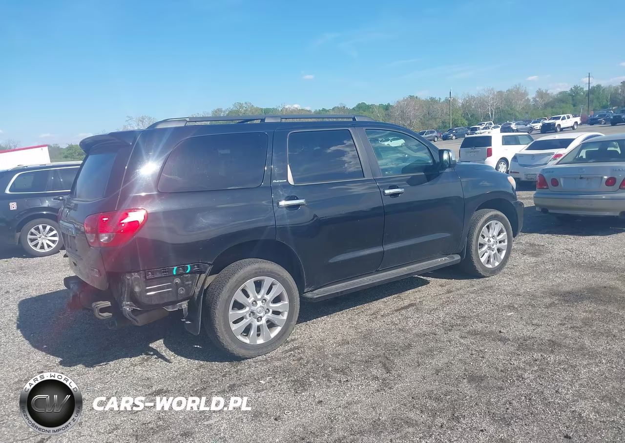 2008 Toyota Sequoia Platinum 5.7L V8 VIN:5TDBY67A08S023015 - 4