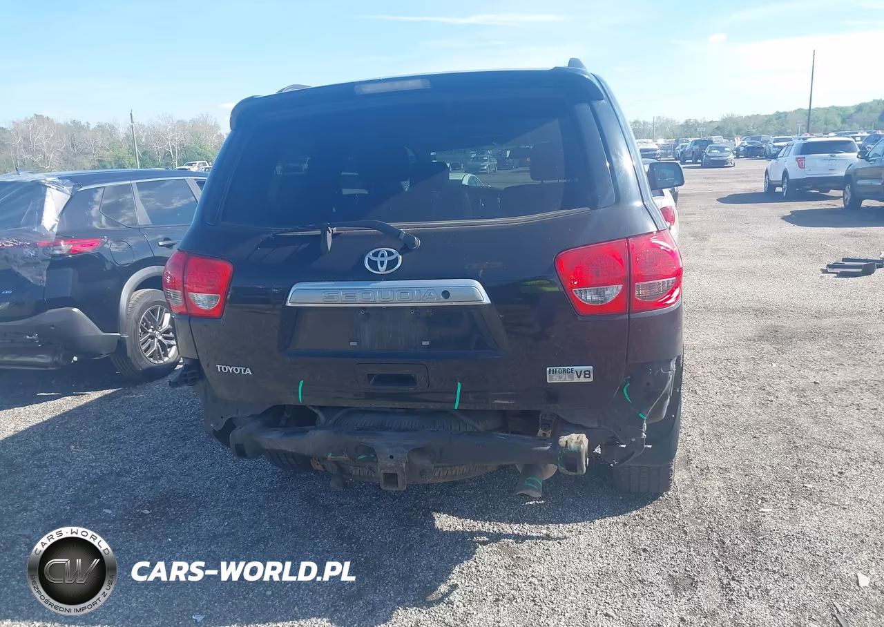 2008 Toyota Sequoia Platinum 5.7L V8 VIN:5TDBY67A08S023015 - 6