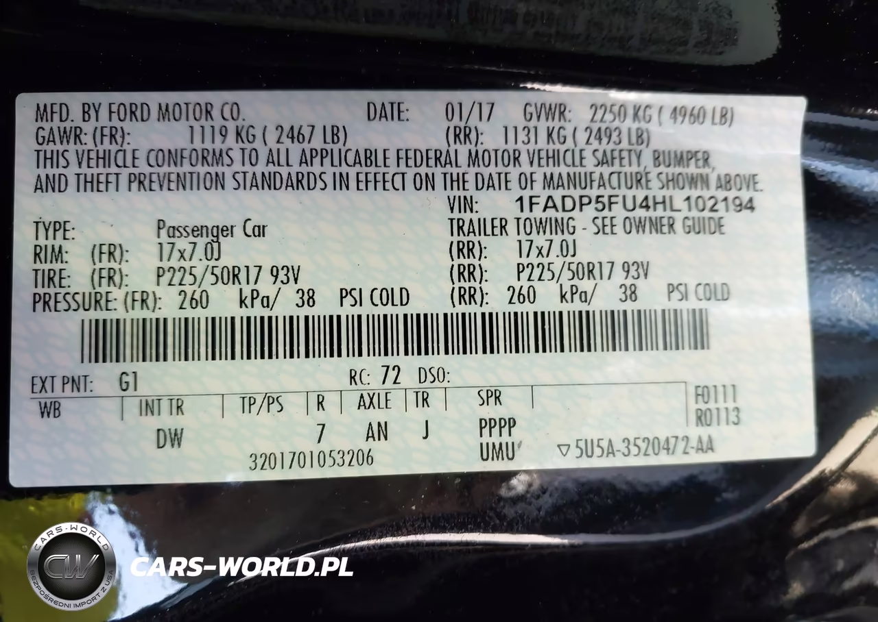 2017 Ford C-Max Energi Titanium VIN:1FADP5FU4HL102194 - 9
