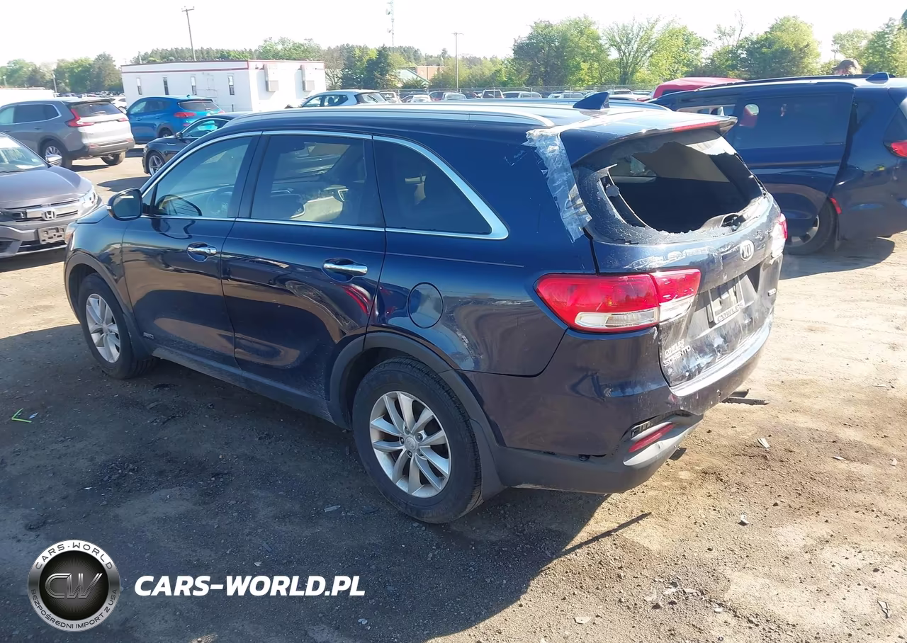 2017 Kia Sorento 2.4L Lx VIN:5XYPGDA33HG336600 - 3