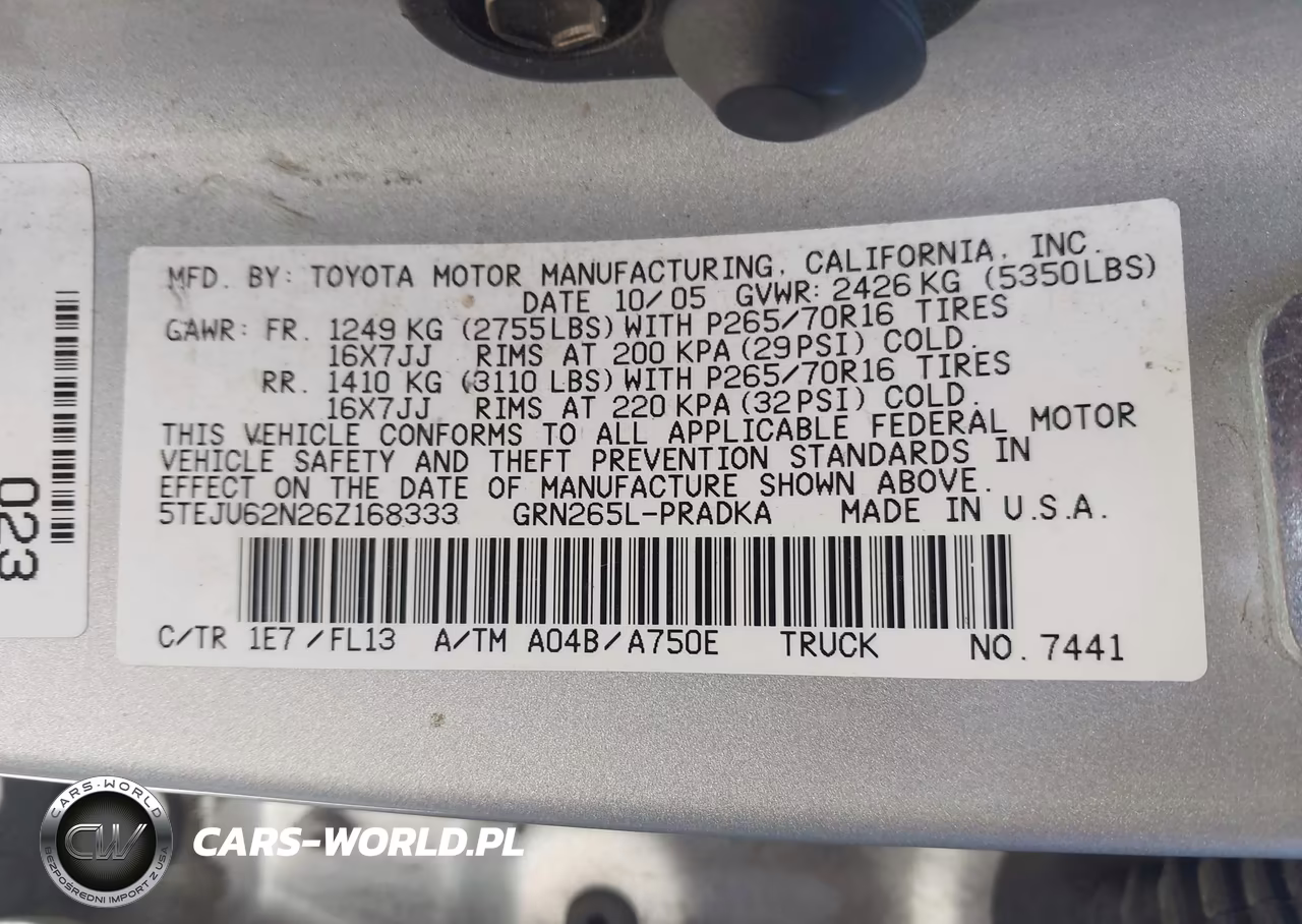 2006 Toyota Tacoma Prerunner V6 VIN:5TEJU62N26Z168333 - 9