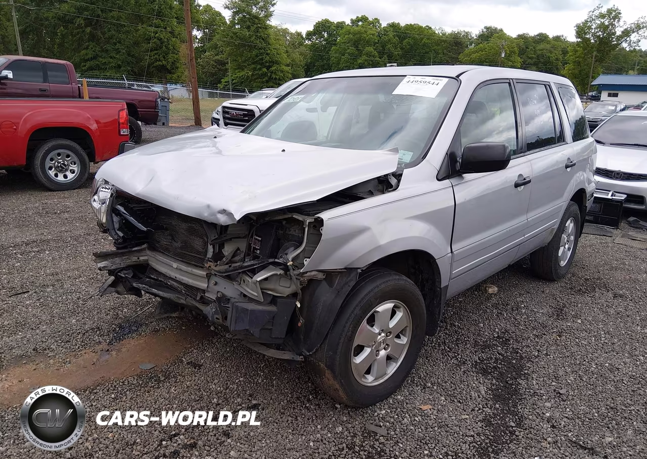 2003 Honda Pilot Lx VIN:2HKYF18113H542347 - 2