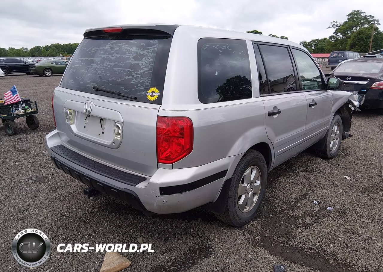 2003 Honda Pilot Lx VIN:2HKYF18113H542347 - 4