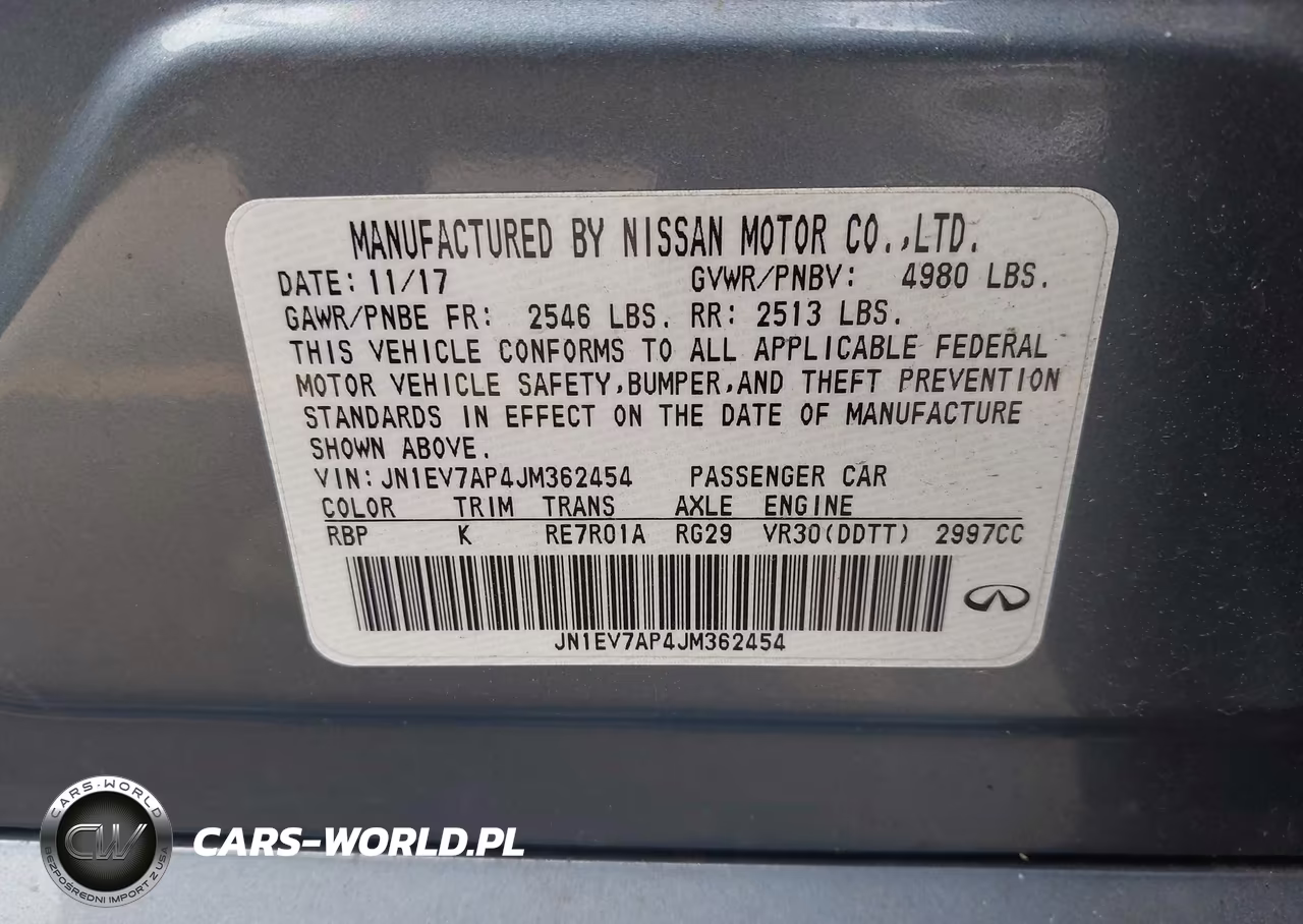2018 Infiniti Q50 3.0T Luxe VIN:JN1EV7AP4JM362454 - 9