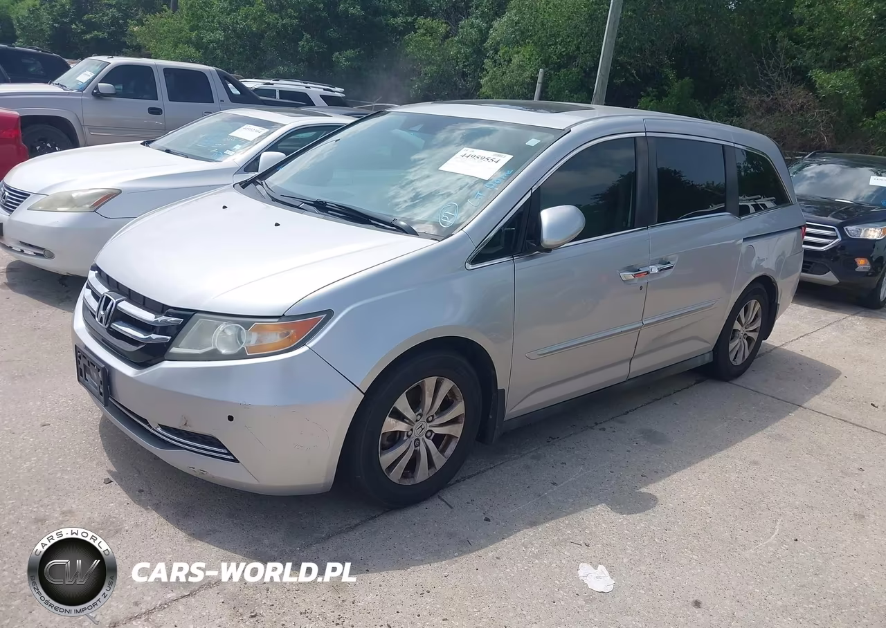 2014 Honda Odyssey Ex-L VIN:5FNRL5H61EB018049 - 2