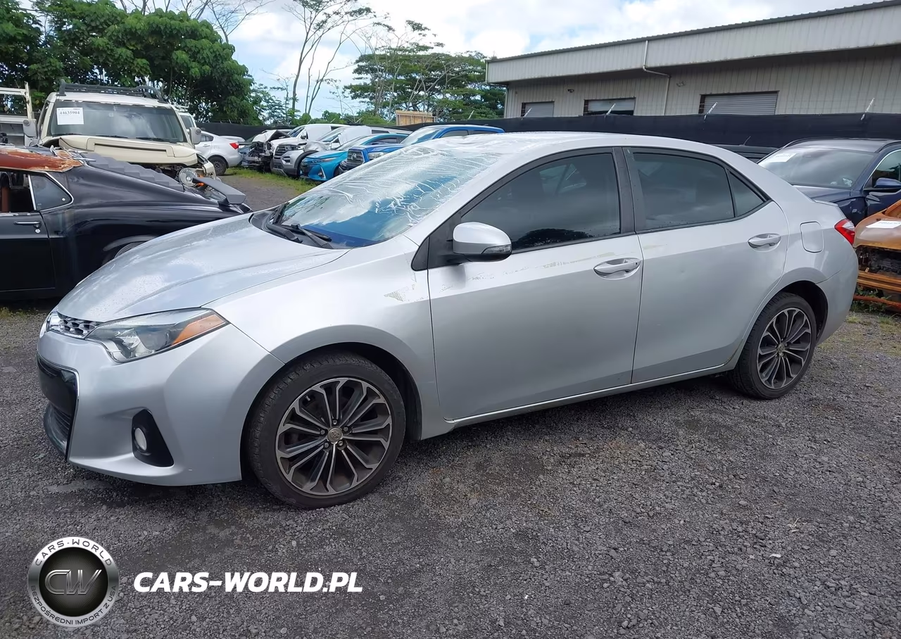 2015 Toyota Corolla S-S Plus-S Premium VIN:5YFBURHEXFP290019 - 2