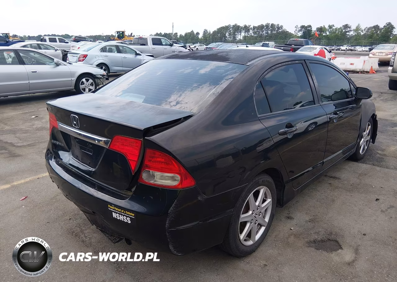 2009 Honda Civic Lx VIN:2HGFA16529H366214 - 4