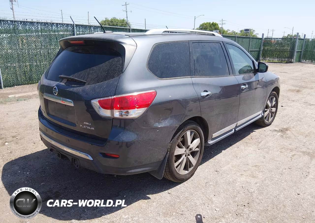 2013 Nissan Pathfinder Platinum VIN:5N1AR2MM6DC632228 - 4