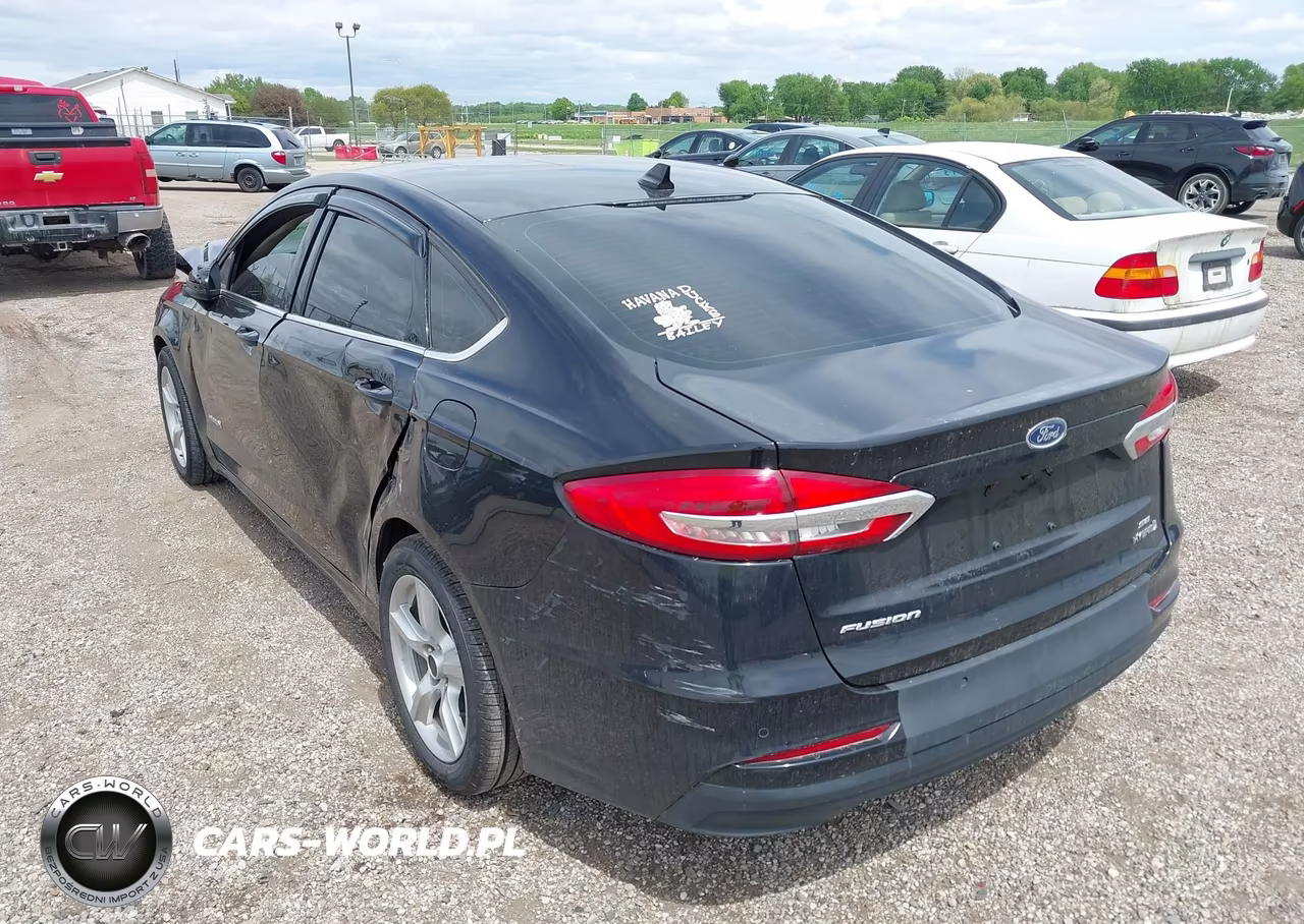 2019 Ford Fusion Hybrid Se VIN:3FA6P0LU7KR151849 - 3