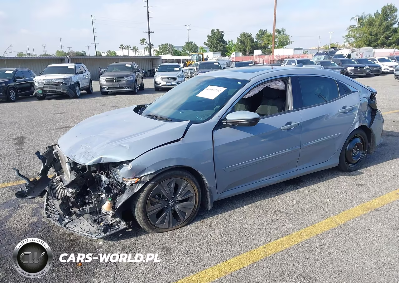 2018 Honda Civic Ex VIN:SHHFK7H59JU422489 - 2