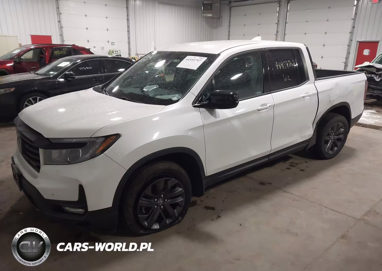 2021 Honda Ridgeline Awd Sport VIN:5FPYK3F17MB005094 - 2
