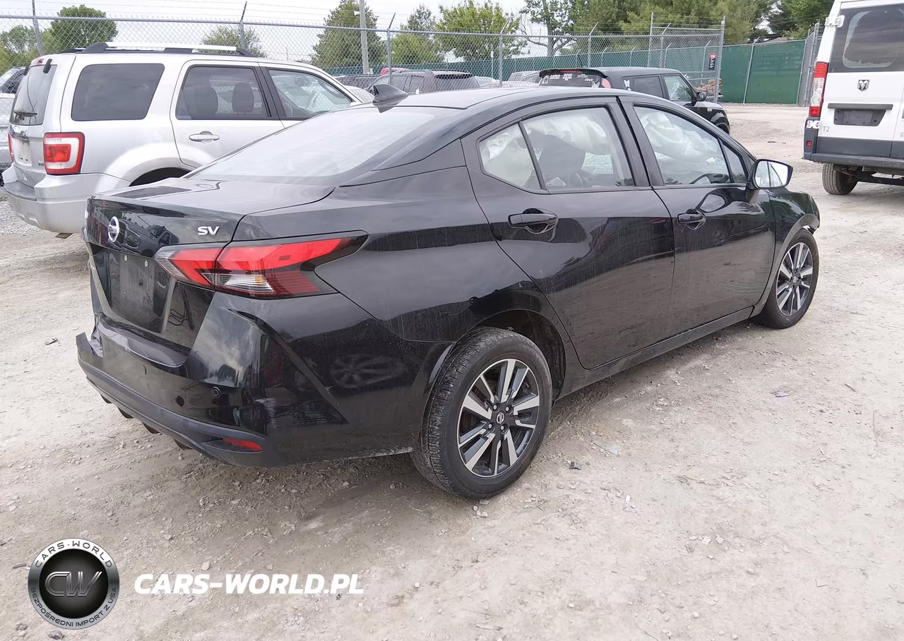 2021 Nissan Versa Sv Xtronic Cvt VIN:3N1CN8EV3ML853571 - 4