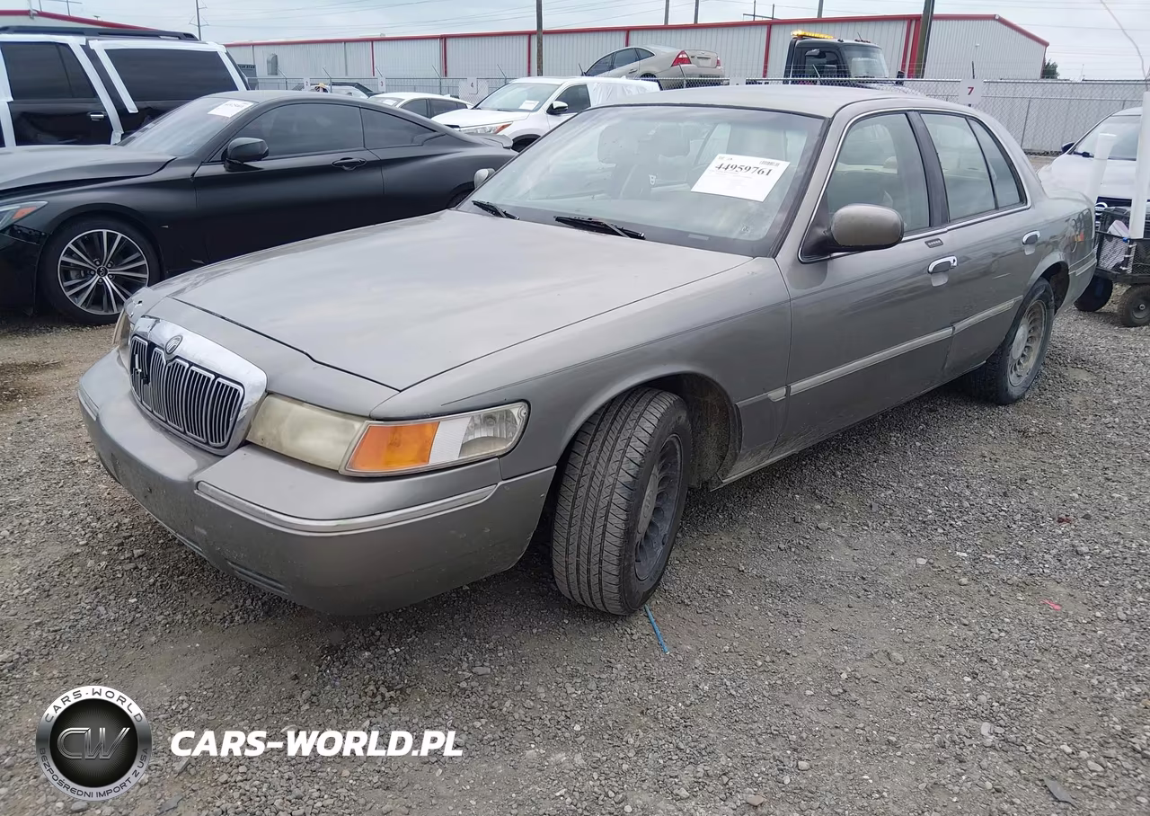 2000 Mercury Grand Marquis Ls VIN:2MEFM75W1YX745338 - 2