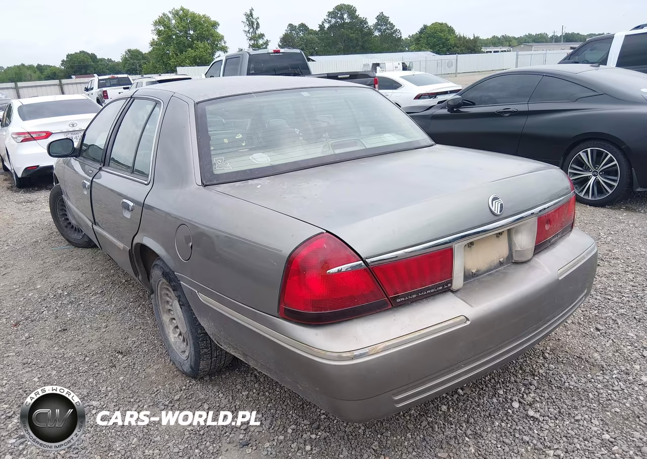 2000 Mercury Grand Marquis Ls VIN:2MEFM75W1YX745338 - 3