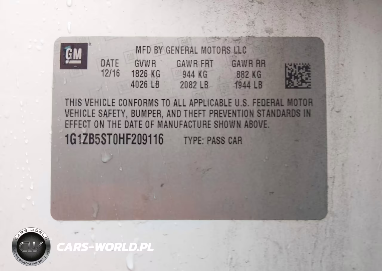 2017 Chevrolet Malibu Ls VIN:1G1ZB5ST0HF209116 - 9