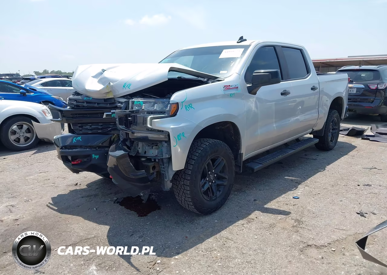 2021 Chevrolet Silverado 1500 4Wd Short Bed Lt Trail Boss VIN:3GCPYFEL6MG479992 - 2