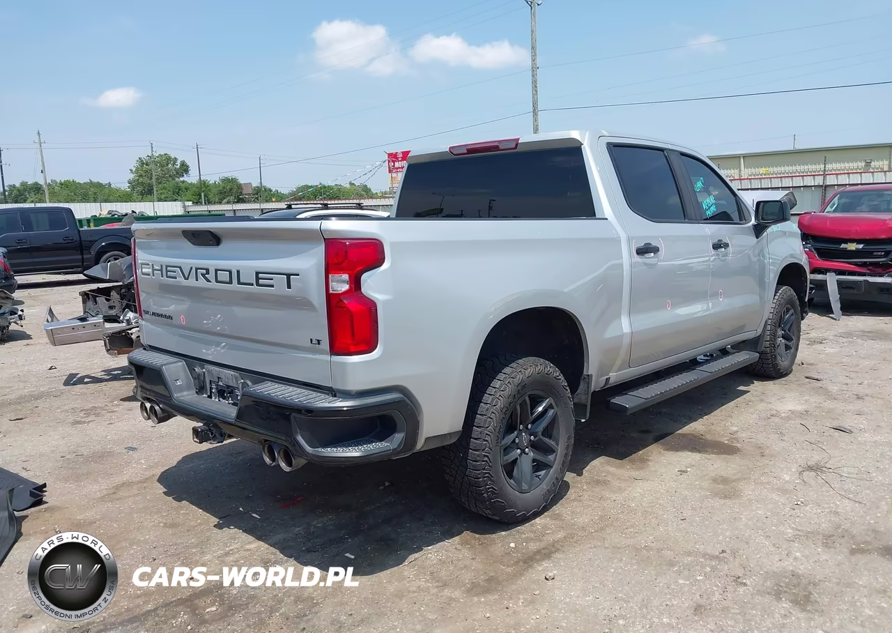 2021 Chevrolet Silverado 1500 4Wd Short Bed Lt Trail Boss VIN:3GCPYFEL6MG479992 - 4